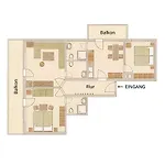 דירה Gaestehaus Nietmann_ 8